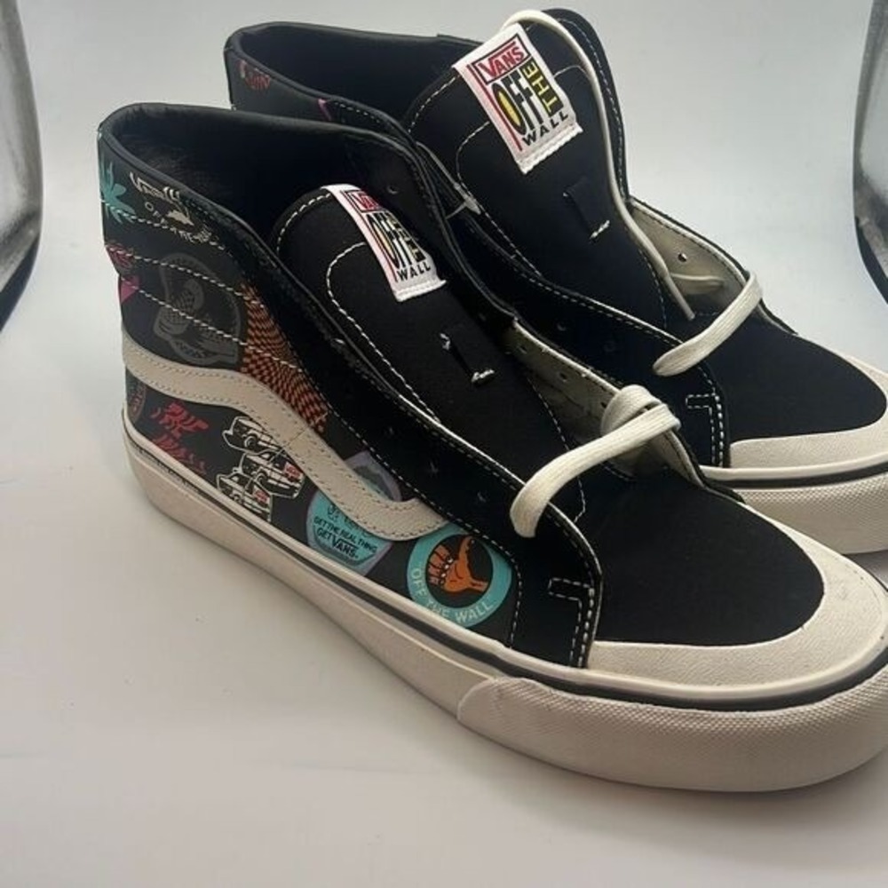 Vans Sk8-Hi high top casual skate sneaker shoes‎ NEW MEN 9.5